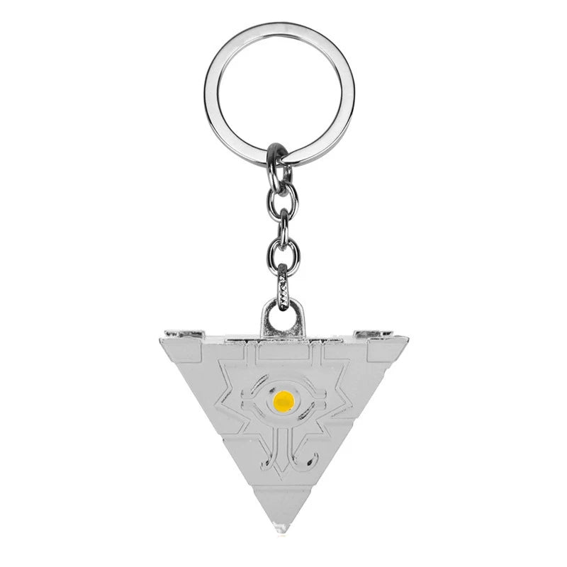 Anime Yu-Gi-Oh Necklace Yugi Muto Big Size 3D Millenium Puzzle Millennium Wheel Wisdom Pendant Necklace for Fans Jewelry Gift